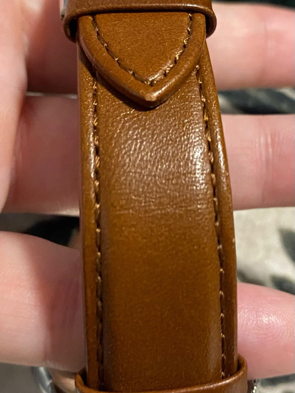 Filippo Loreti Men's Silver Dial Brown Leather Watch